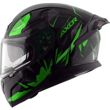 Axor Apex Hunter Kask Black Neon Green