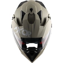 Axor X-Cross Dual Vizör Kask Nickel Red - Pinlock Dahil