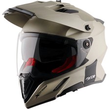 Axor X-Cross Dual Vizör Kask Nickel Red