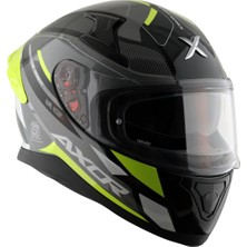 Axor Apex Turbine Kask Athena Grey Neon Yellow Gloss