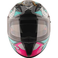 Axor Street Hiphop Kask Black Pink - Pinlock Dahil