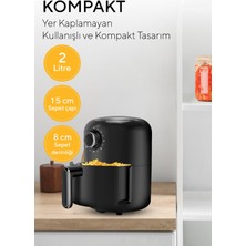 Kumtel Fastfryer 2 Litre ( Yağsız Fritöz Airfryer ) Haf-05