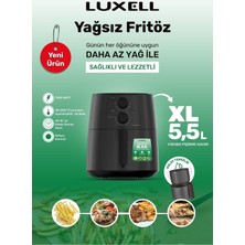 Luxell Fastfryer Xl 5.5 Litre ( Yağsız Fritöz Airfryer ) LX-FC5130