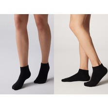 Nova Socks Unısex Premıum Dikişsiz Bambu Patik Çorap 4lü