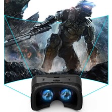 VR SHINECON G06A Reçine Lens 720° Panoramik 3D Stereo Sanal Gerçeklik Gözlüğü Metaverse Popsoket