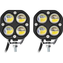 Knmaster Oldie 40W Motosiklet / Off Road LED Sis Farı Takım