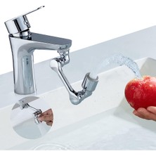 Royaleks Mutfak Banyo Musluk Başlığı 1080 Derece Dönebilen Fonksiyonel Evrensel