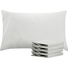 Zeren Home %100 Pamuklu 50X70 Yastık Kılıfı Pillow Case 4lü Paket