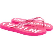 Versace Jeans Couture Pembe Kadın Terlik 74VA3SQ7ZS625PX0