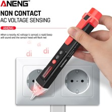 Dijital Ac/dc Gerilim Dedektörleri Akıllı Temassız Test Cihazı Kalem Metre 12-1000 V Akım Elektrik Sensörü Test Kalemi (Yurt Dışından)