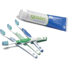 Glister Amway Glıster Florürlü Diş Macunu Glıster + Diş Fırçası 4'lü Glıster