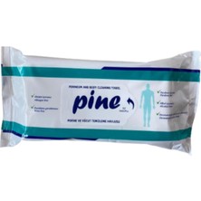 Pine Anti Yel Vücut Temizleme Havlusu 52'li 3 Paket