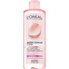 Değerli L'oreal Çiçekler Kuru ve Hassas Cilt Tonik 400 ml