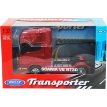 Welly 1:32 Scania V8 R730 4 Teker Tır