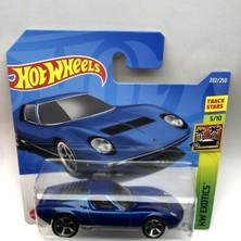 Hot Wheels Yeni - New 71 Lamborghini Miura Sv Mini Araba 1:64 Ölçek Hot Wheels Marka 3/10