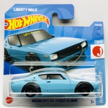 Hot Wheels 2022 Yeni Nissan Skyline 2000GT - R Lbwk Liberty Walk 1:64 Ölçek Hot Wheels Marka 8/10