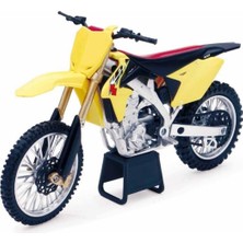 Sunman Suzuki RM-Z450 2014 Model Motorsiklet Sarı 1/12 Ölçek