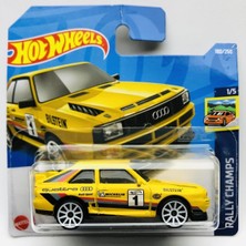 Hot Wheels 2022 Yeni &quot; 84 Audi Sport Quattro Sarı 1:64 Ölçek Hot Wheels Marka 1/5