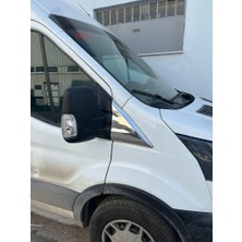 Fams Otomotiv Ford Transit Krom Kelebek Cam Nikelajı 2 Parça 2013> Paslanmaz Çelik