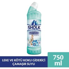 Sholk Evcil Hayvan Leke ve Koku Giderici Oksijenli Çamaşır Suyu 750 ml