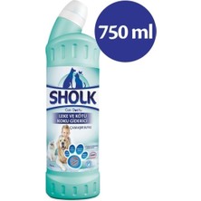 Sholk Evcil Hayvan Leke ve Koku Giderici Oksijenli Çamaşır Suyu 750 ml