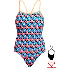 Funkita Ss Run Fox Run Kadın Antrenman Mayo, Ince Askılı