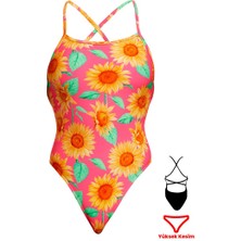 Funkita Stp Cher Kadın Antrenman Mayo, Çift Çapraz Sırt