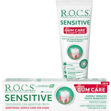 Rocs Sensitive Artı Diş Eti Bakımı Klorofilli Diş Macunu – 94 gr