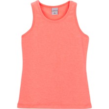 Fosfor Turuncu Basic Kız Çocuk Yüzücü Atlet