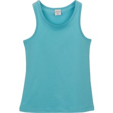 Açık Turkuaz Basic Kız Çocuk Yüzücü Atlet