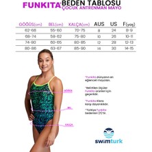 Funkita Stp Cher Kız Çocuk Antrenman Mayo, Çift Çapraz Sırt