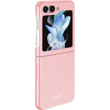 Microsonic Samsung Galaxy Z Flip 5 Kılıf Shape Hard Cover Pembe