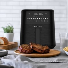 Akıllı Airfryer XXL 7.2L Kapasite ve Çoklu Pişirme Fonksiyonu