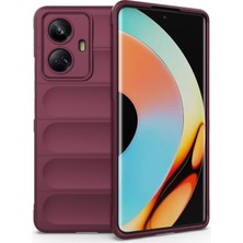 Microsonic Realme 10 Pro Plus 5g Kılıf Oslo Prime Bordo