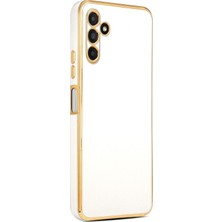 Microsonic Samsung Galaxy M14 Kılıf Olive Plated Beyaz