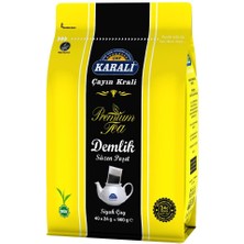 Karali Çay Premium Jumbo Demlik Poşet Siyah Çay 40x24 gr