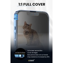 Wrapsol iPhone 14 Pro Hayalet Kırılmaz Cam Ekran Koruyucu Kurulum Aparatlı