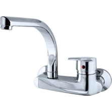 EC Shop 100% Turkish Design Duvardan Aç-Kapa Mix Evye Mutfak Bataryası