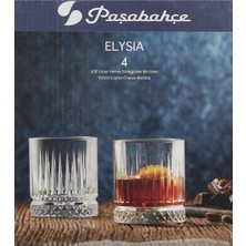 Paşabahçe Elysia 4'lü Viski Bardağı 210CC 520014