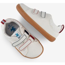 Hopfrög Smart Walker Recycled Canvas Eco Beyaz Barefoot Çocuk Ayakkabı