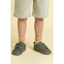 Hopfrög Smart Walker Casual Süper Mat Haki Barefoot Çocuk Ayakkabı