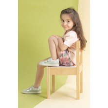 Hopfrög Smart Walker Recycled Canvas Eco Su Yeşili Barefoot Çocuk Ayakkabı