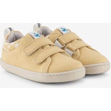 Hopfrög Smart Walker Recycled Canvas Eco Sarı Barefoot Çocuk Ayakkabı