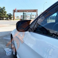 Bmw E90 Lcı Batman Yarasa Ayna Kapağı Piano Black / 2008-2011