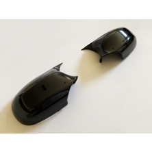 Bmw E90 Lcı Batman Yarasa Ayna Kapağı Piano Black / 2008-2011