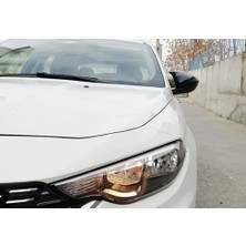 Fiat Egea Batman Yarasa Ayna Kapağı Piano Black / 2015 Sonrası