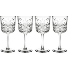 Paşabahçe Timeless 4'lü Kadeh Seti Şık Sunum İçin Cam Malzeme ile Tasarlandı