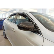 Renault Talisman Batman Yarasa Ayna Kapağı Piano Black / 2015 Sonrası