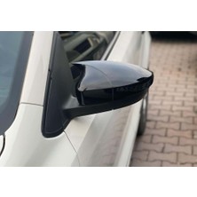 Volkswagen Polo Mk5 Batman Yarasa Ayna Kapağı Piano Black / 2009-2017