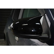 Dacia Duster 2 Batman Yarasa Ayna Kapağı Piano Black / 2018 Sonrası